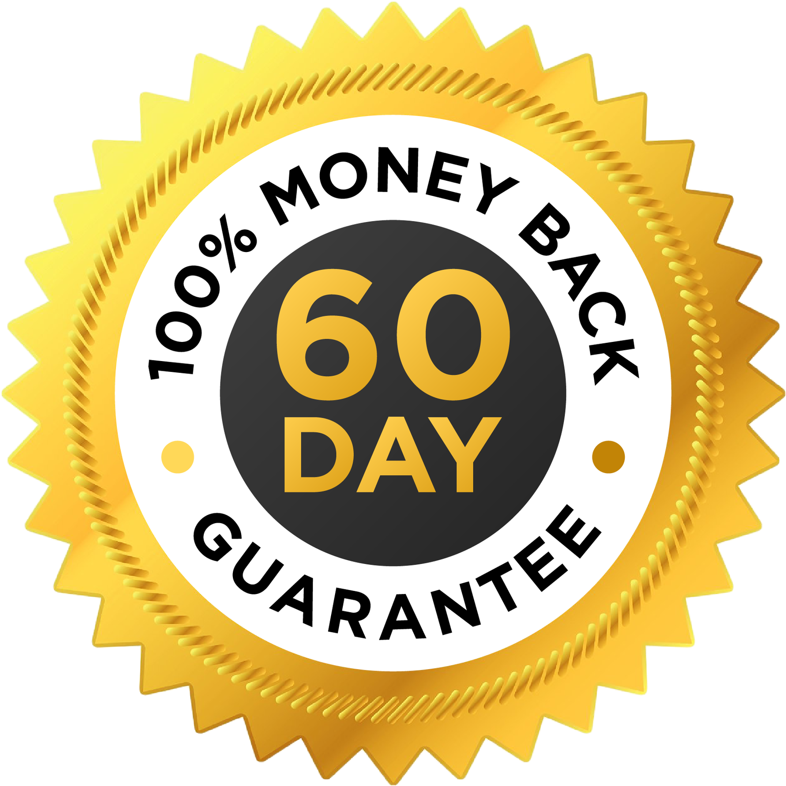 60 Day Money Back Guarantee