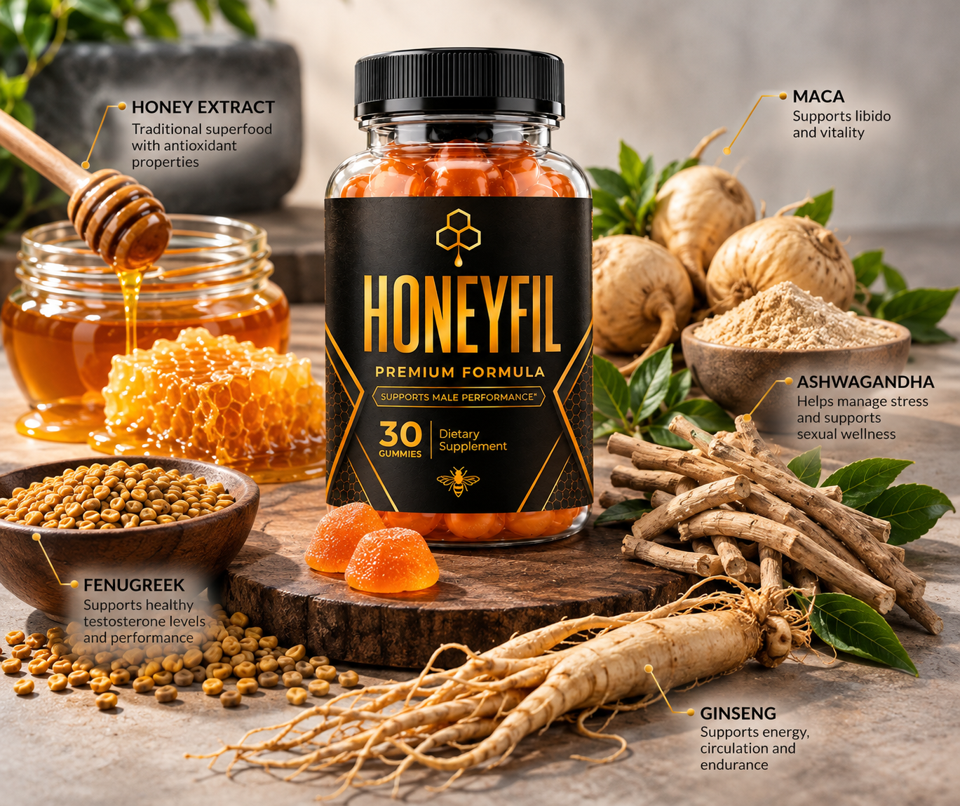 HoneyFil ingredients