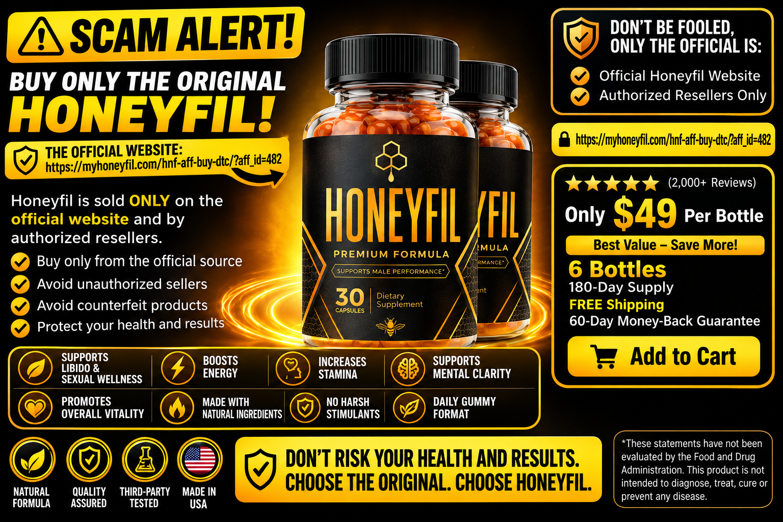 Honeyfil scam alert warning