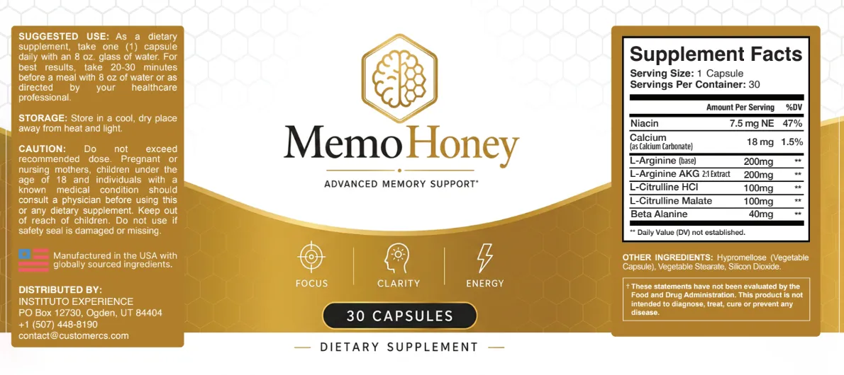 MemoHoney label