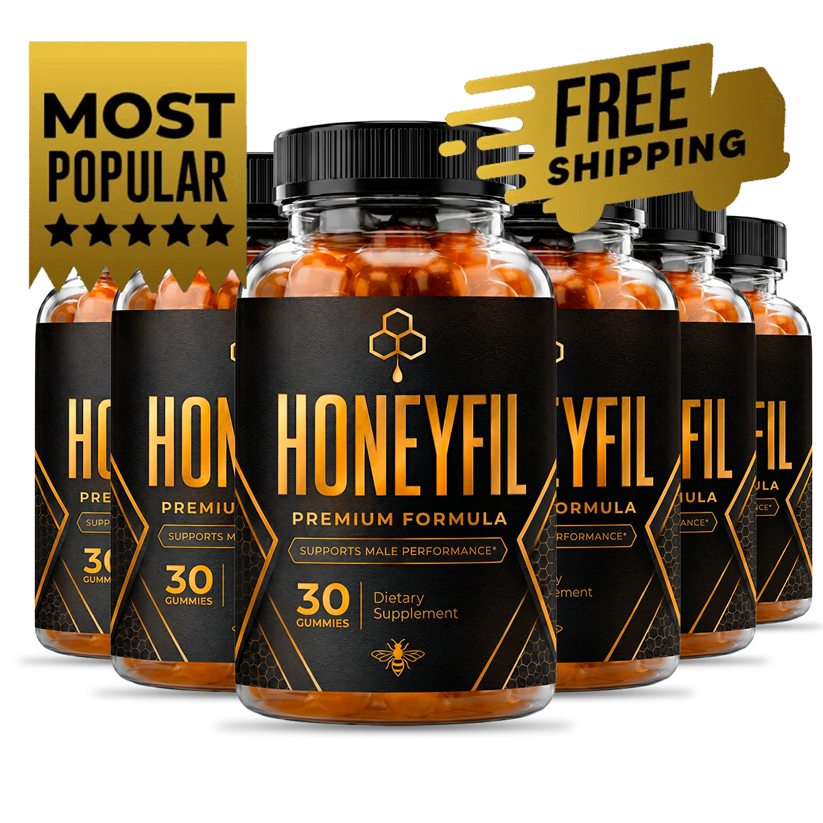 6 Bottles Honeyfil