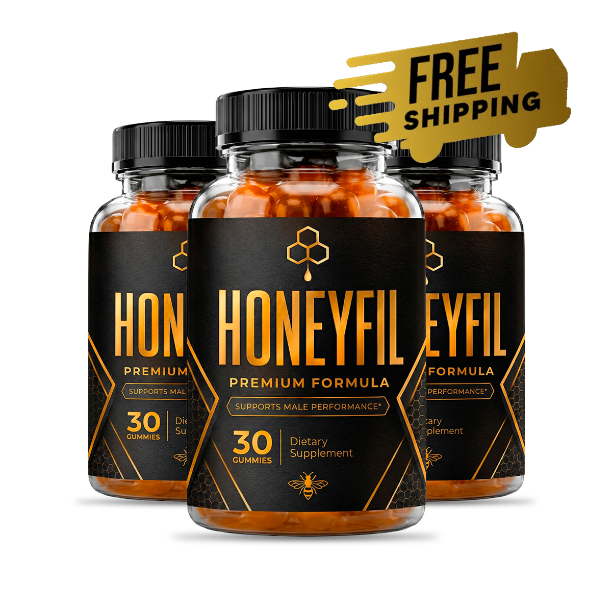 3 Bottles Honeyfil