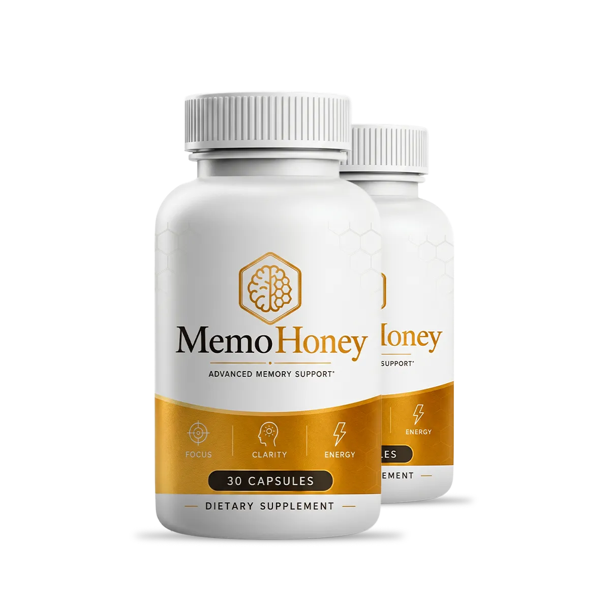 2 Bottles MemoHoney