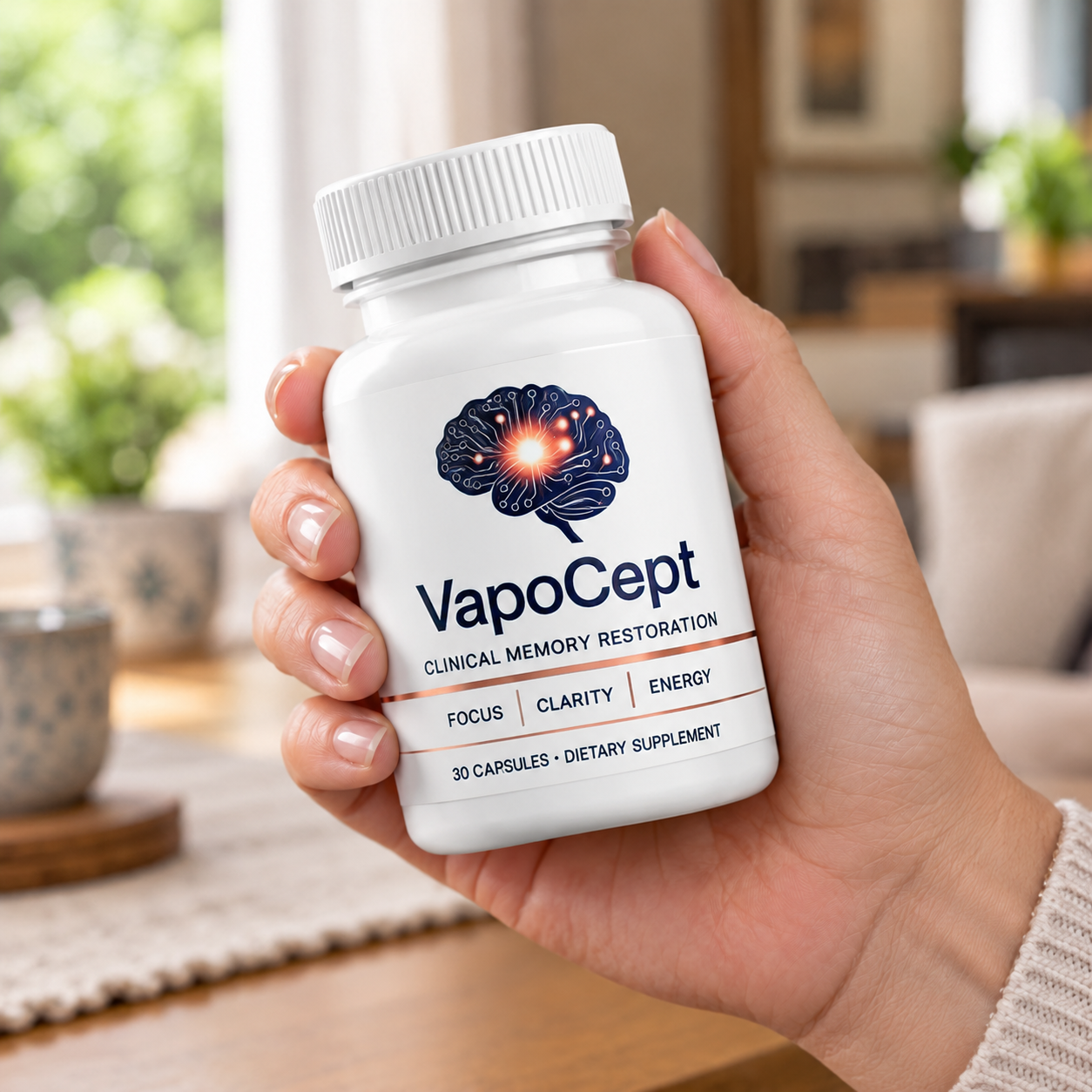 VapoCept bottle in hand