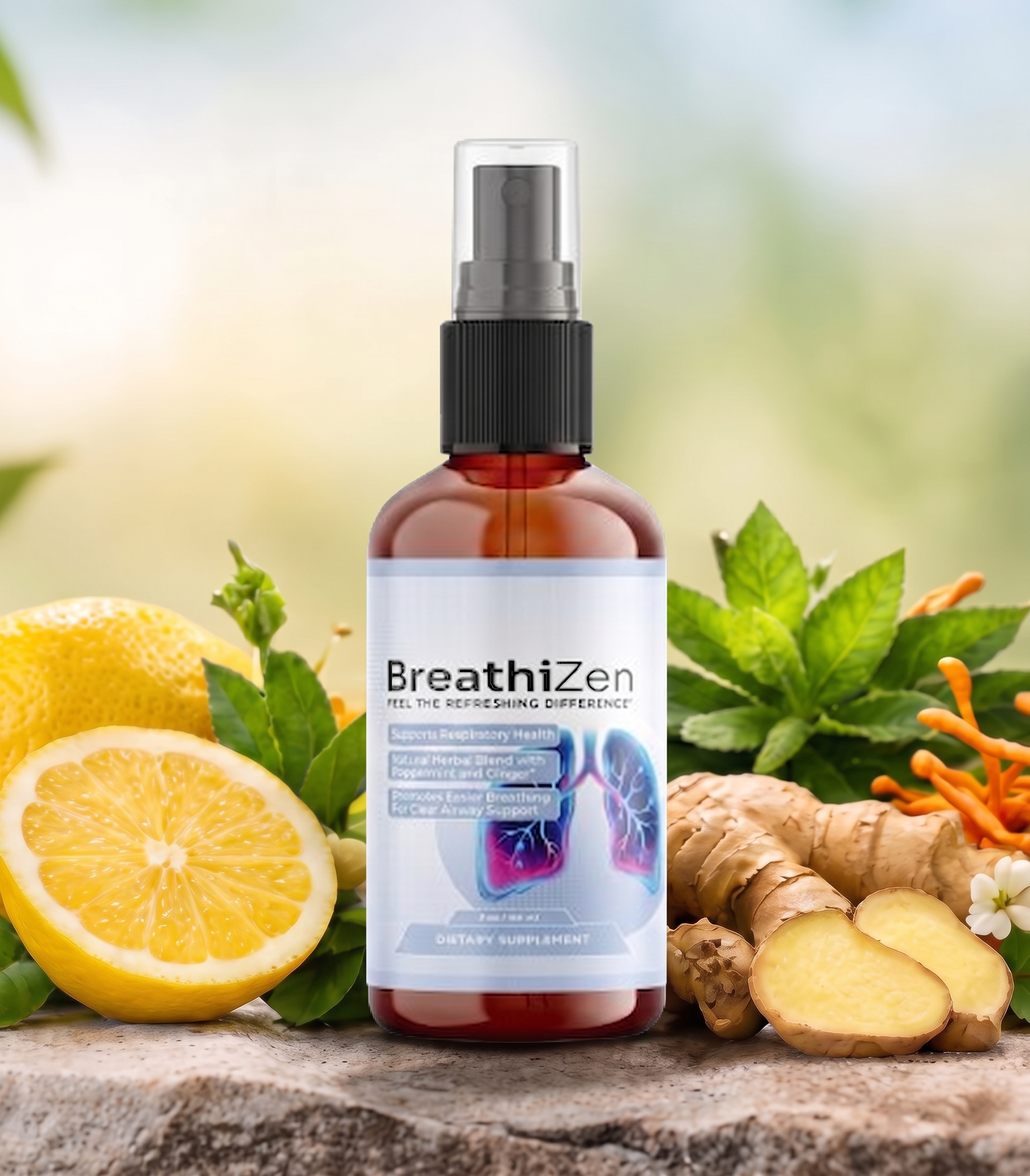 BreathiZen ingredients banner