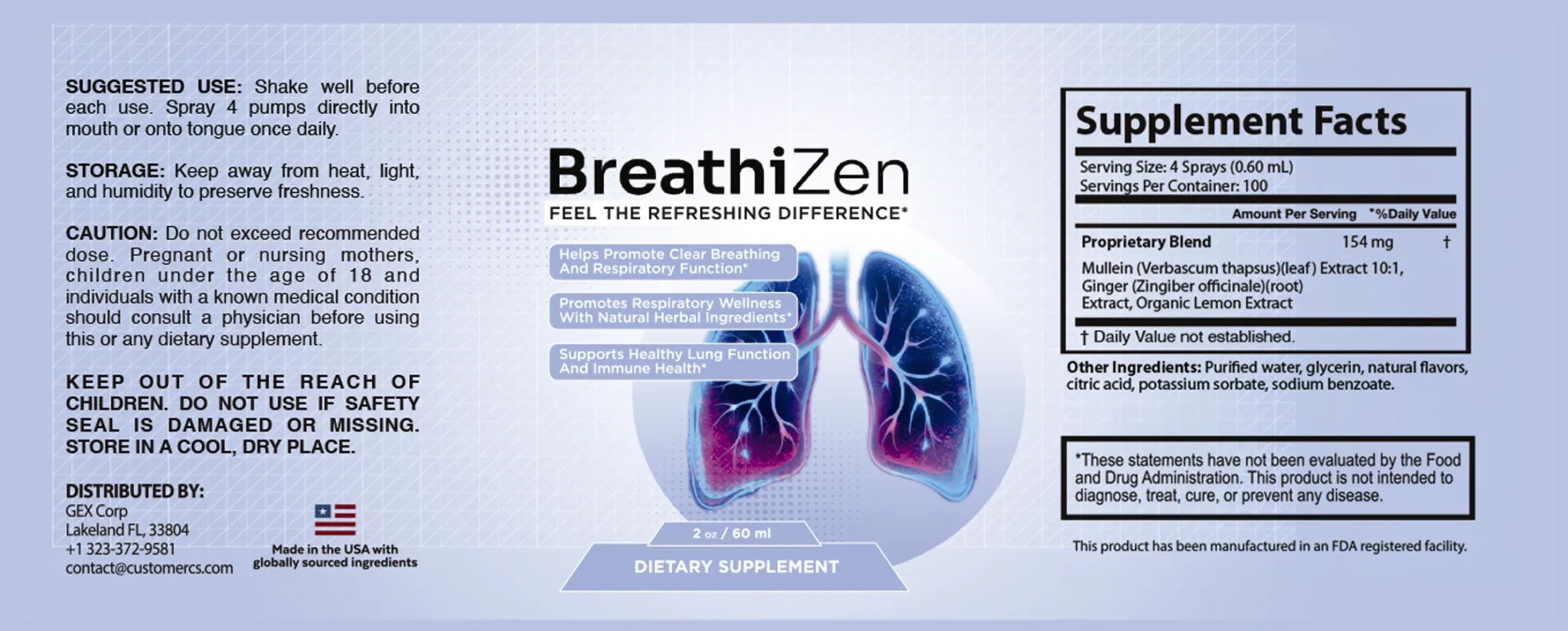 BreathiZen label