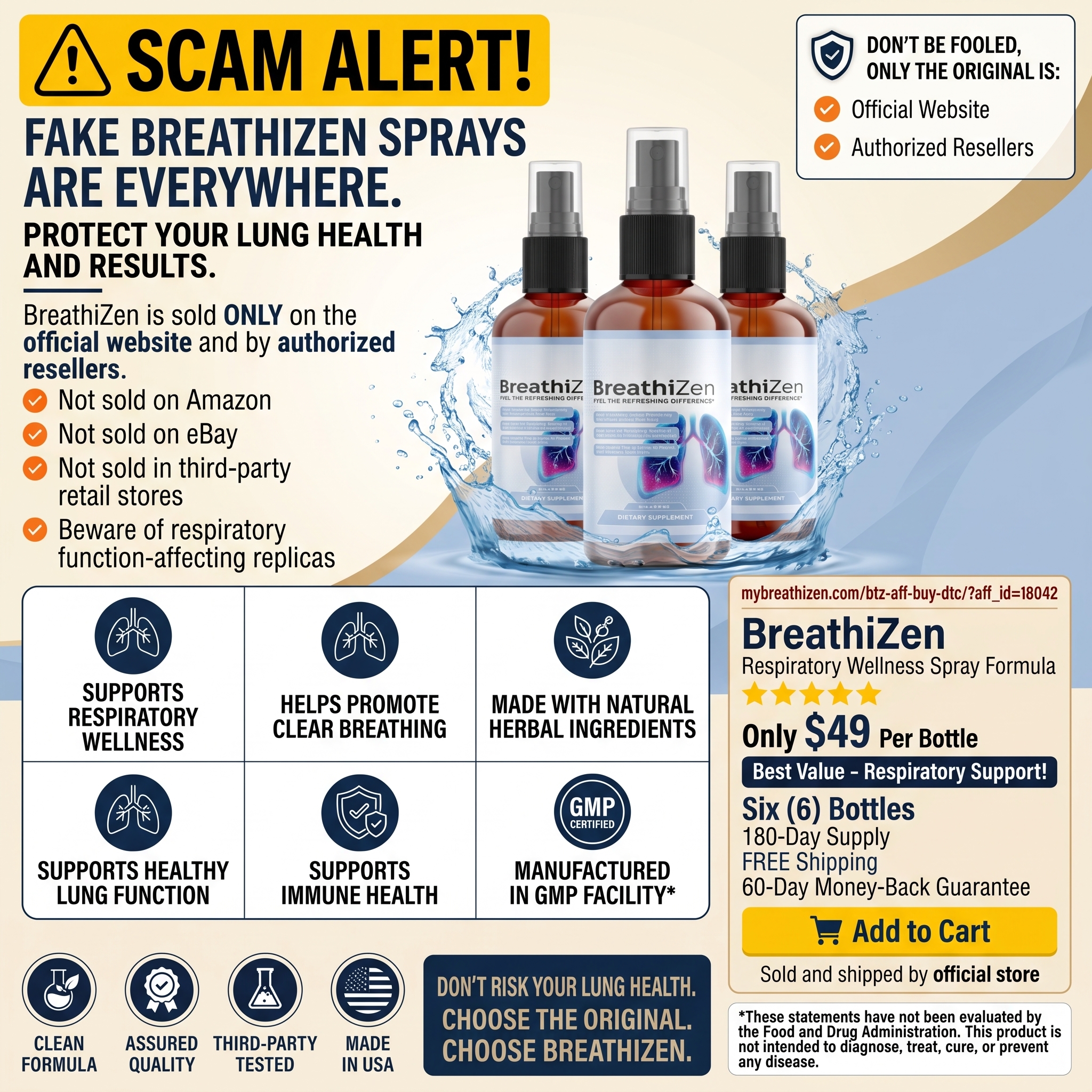 BreathiZen scam alert warning