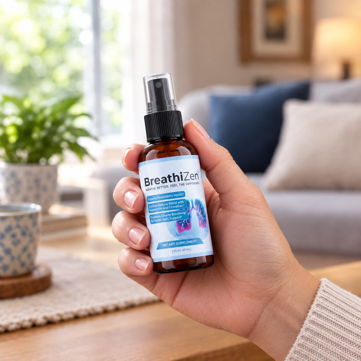 BreathiZen respiratory wellness concept
